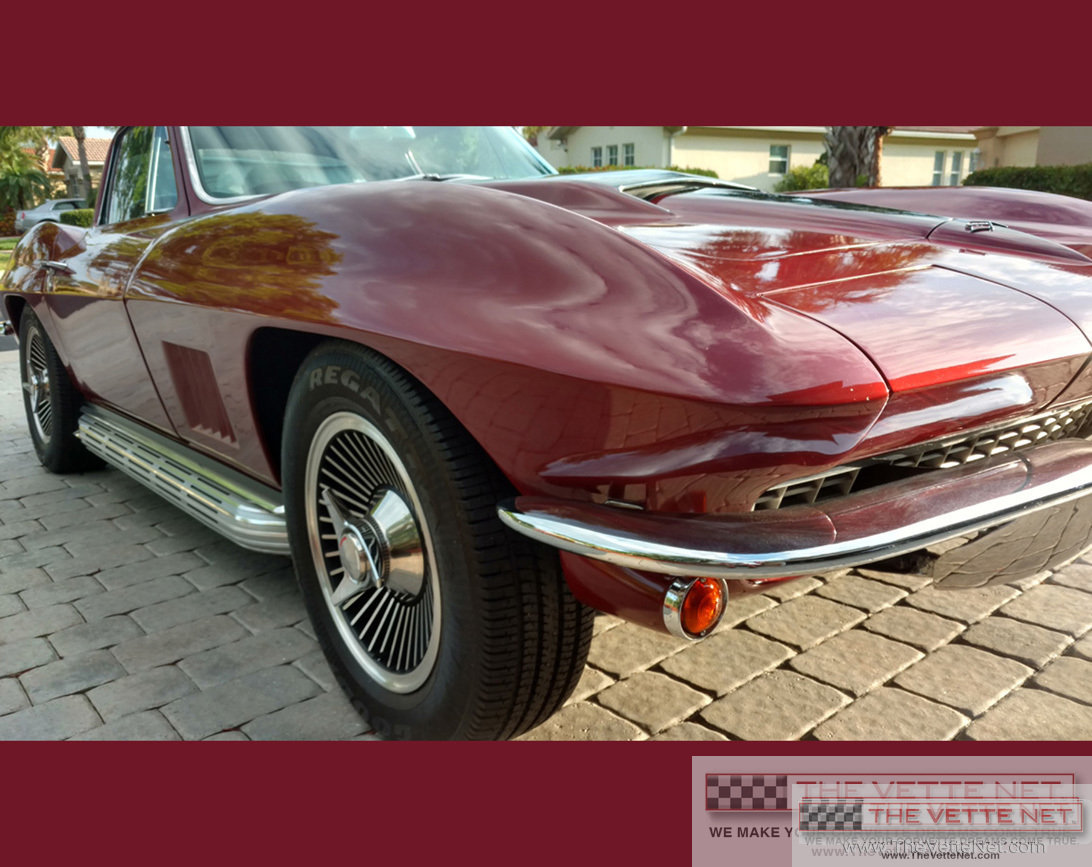 1967 Corvette Coupe Marlboro Maroon