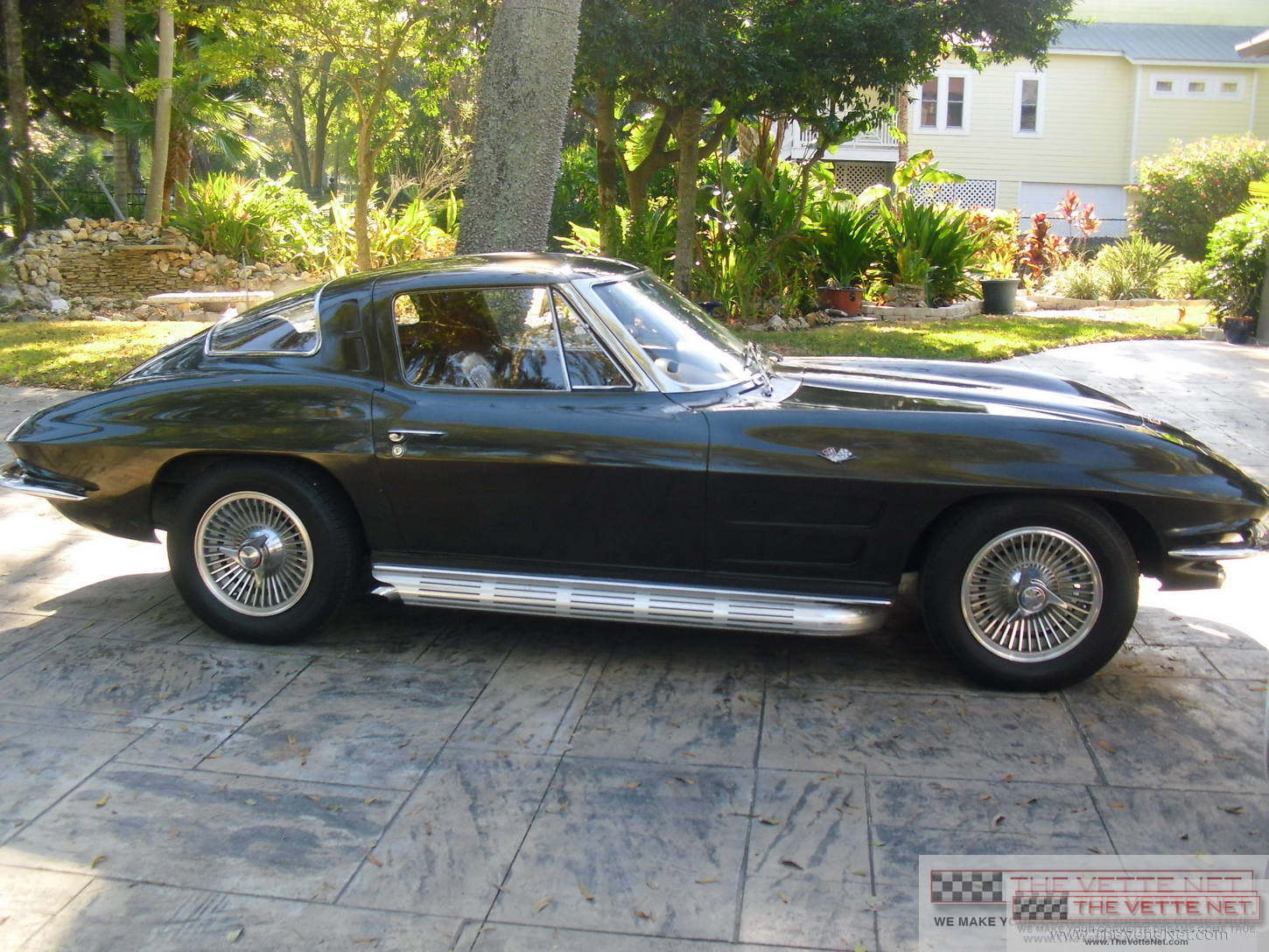 1963 Corvette Coupe Green originally Saddle Tan