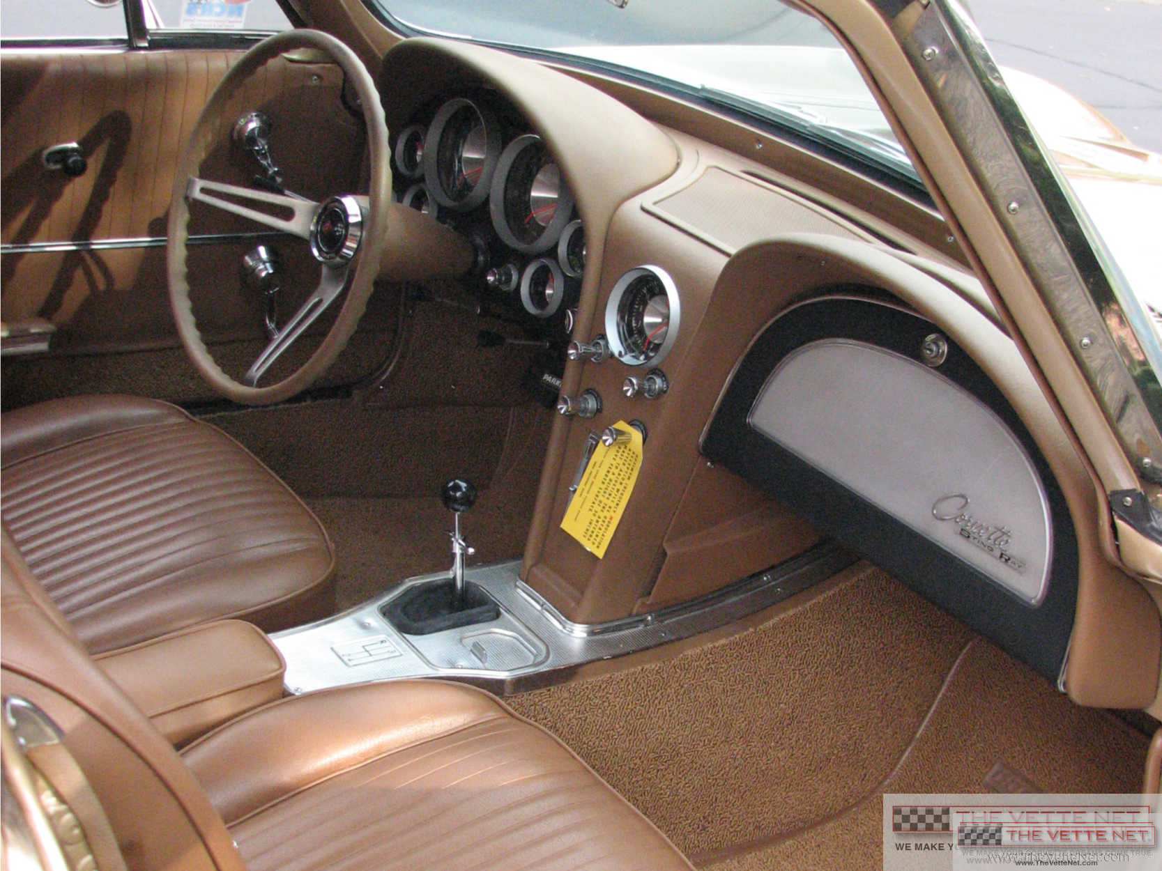 1963 Corvette Coupe Saddle Tan