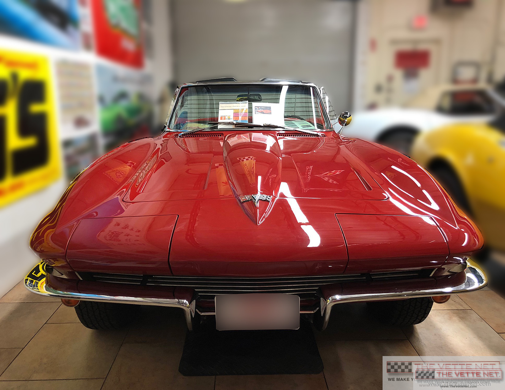 1964 Corvette Convertible Riverside Red
