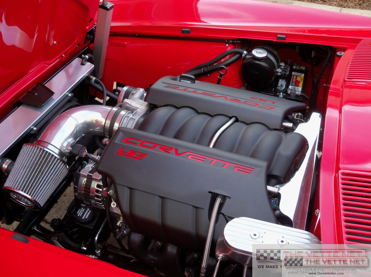 1963 Corvette Convertible Red