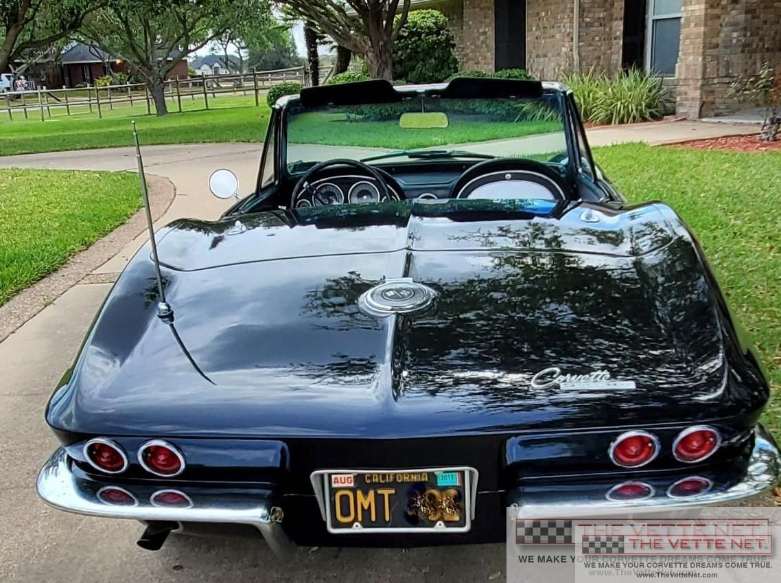 1964 Corvette Convertible Black
