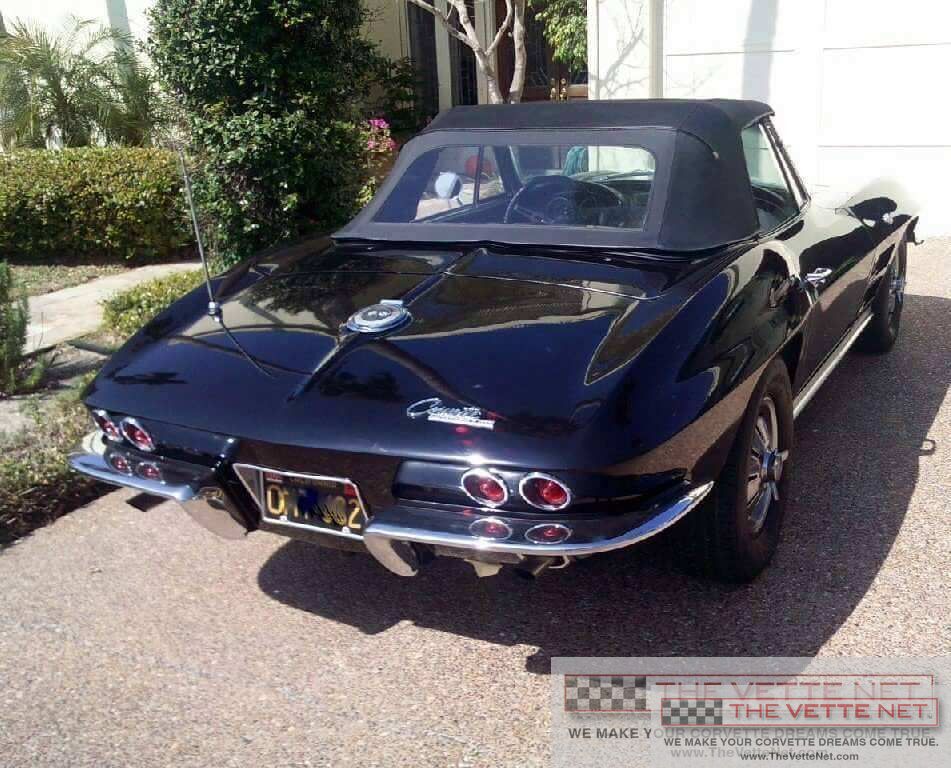 1964 Corvette Convertible Black