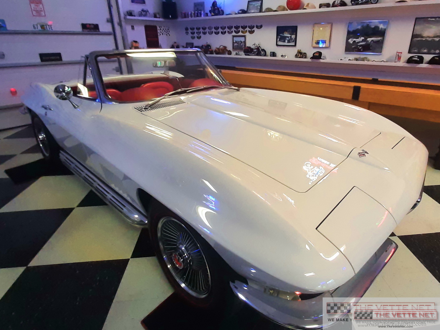 1967 Corvette Convertible Ermine White