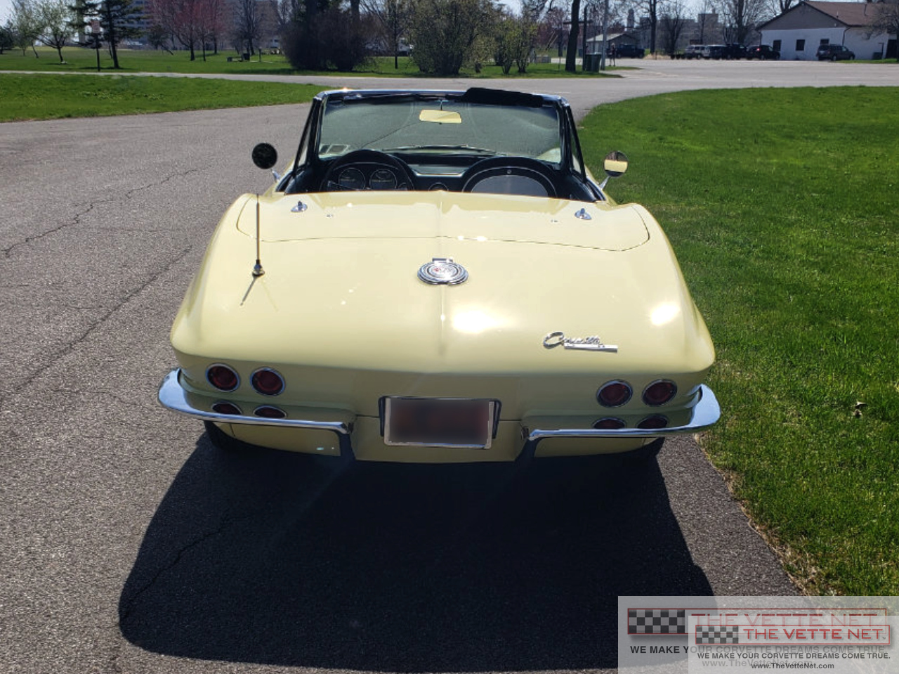 1965 Corvette Convertible Goldwood Yellow