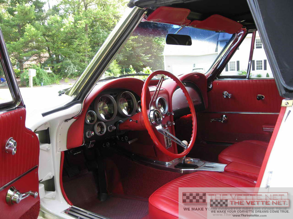 1963 Corvette Convertible Ermine White