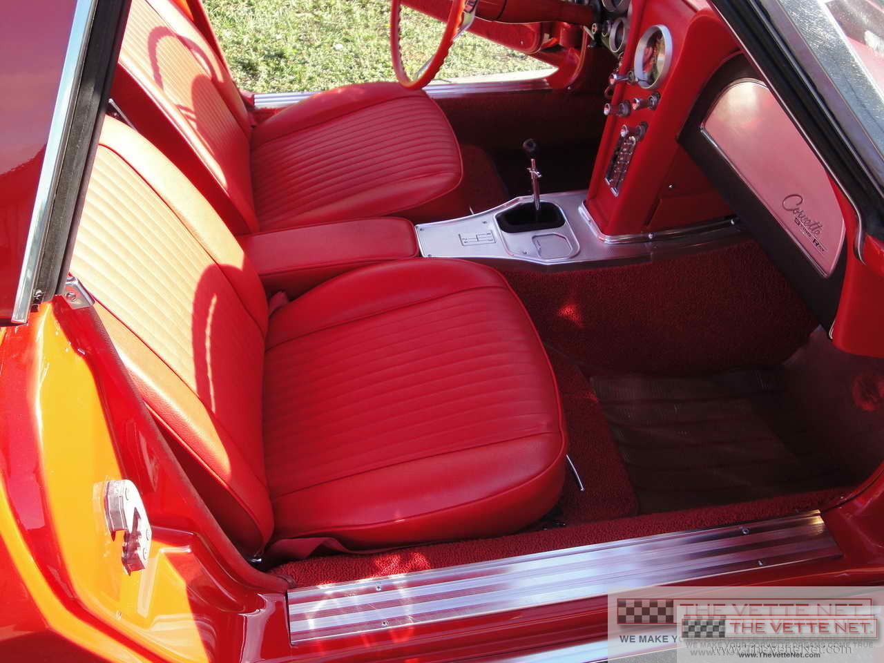 1963 Corvette Convertible Riverside Red