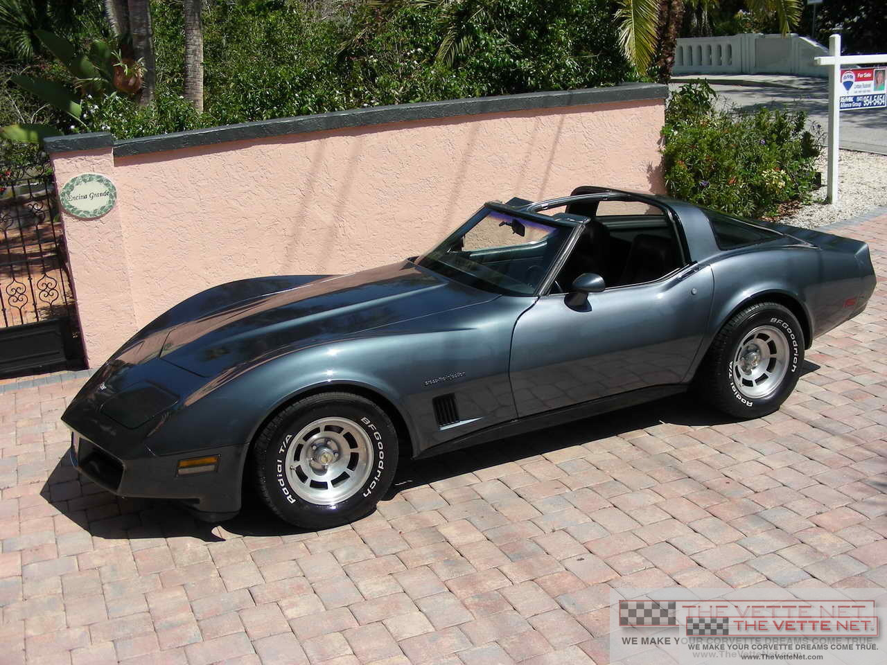 1982 Corvette T-Top Dark Blue Metallic