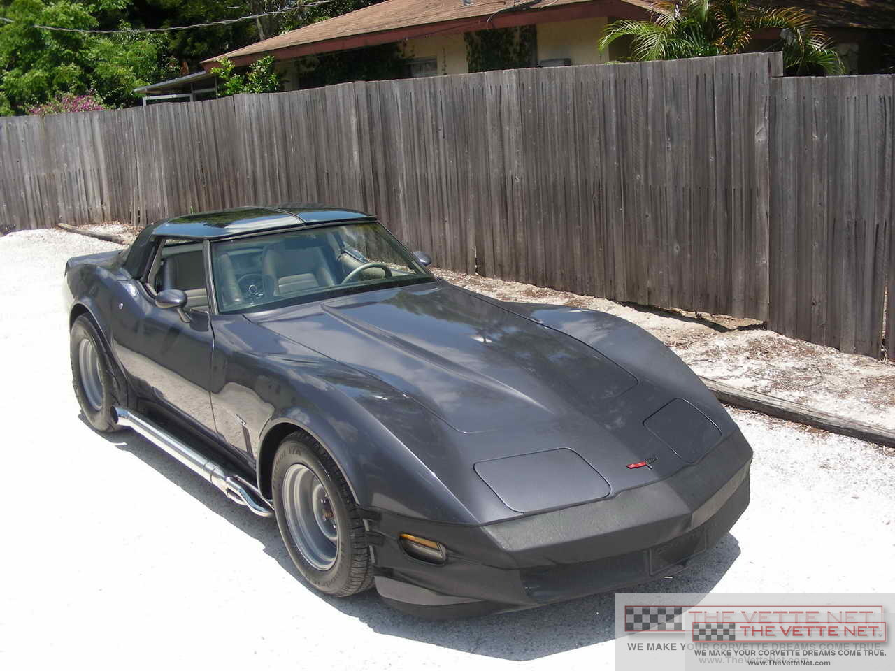 1981 Corvette T-Top Charcoal Metallic