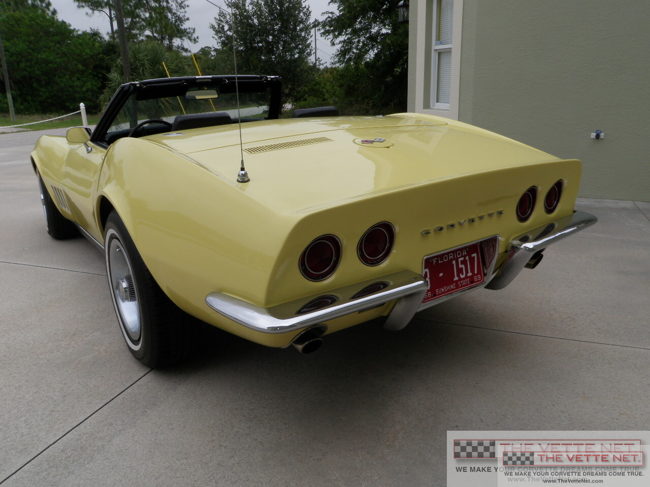1968 Corvette Convertible Safari Yellow