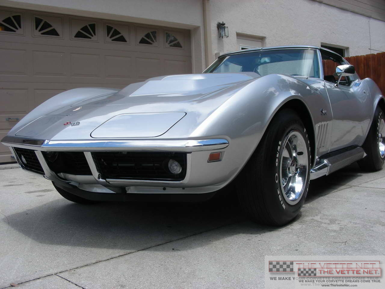 1969 Corvette T-Top Cortez Silver 986