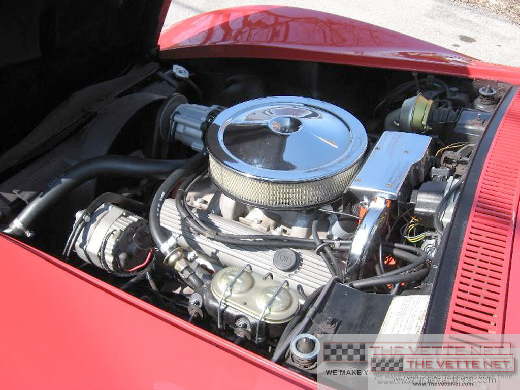 1972 Corvette Convertible Millie Miglia Red