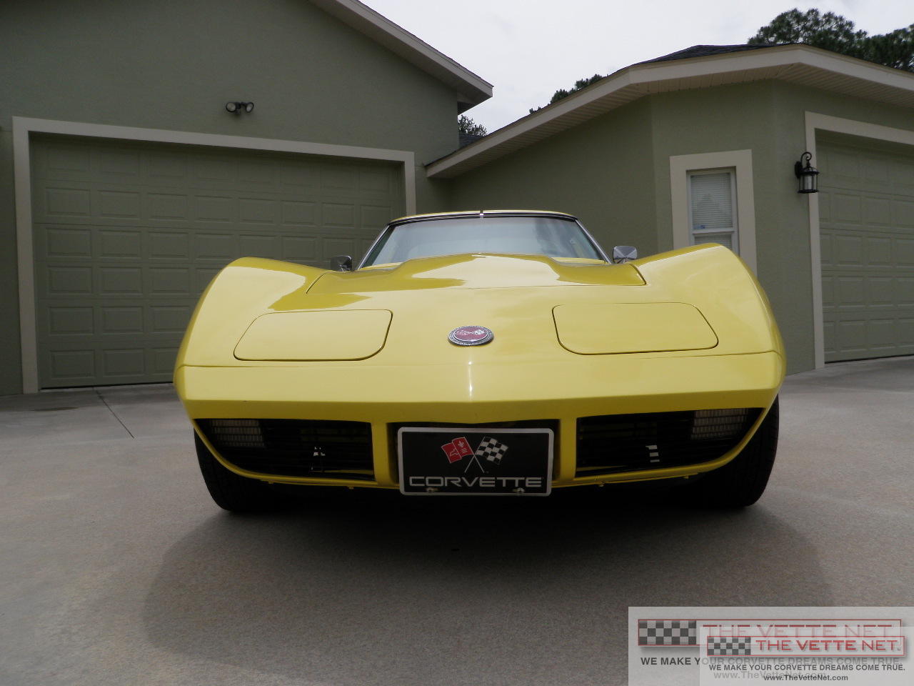 1974 Corvette T-Top Bright Yellow 56L