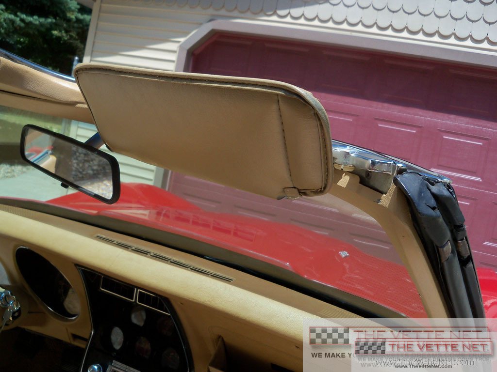 1977 Corvette T-Top Medium Red