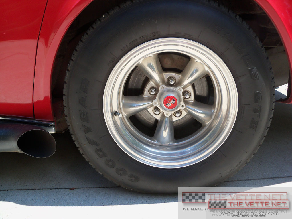 1977 Corvette T-Top Medium Red