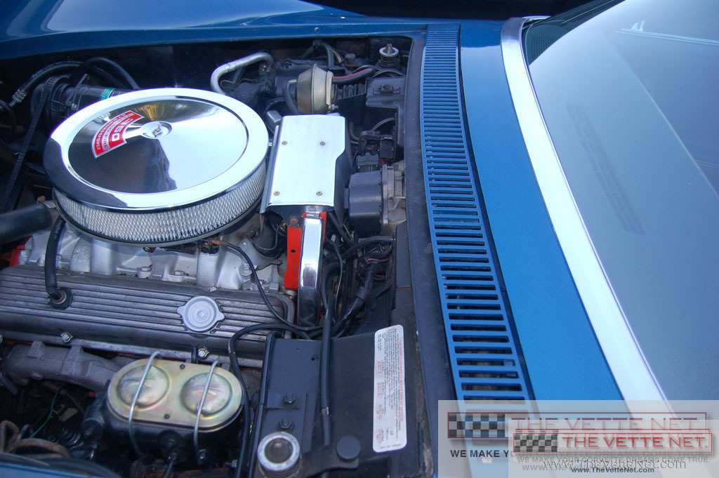 1972 Corvette Convertible Targa Blue