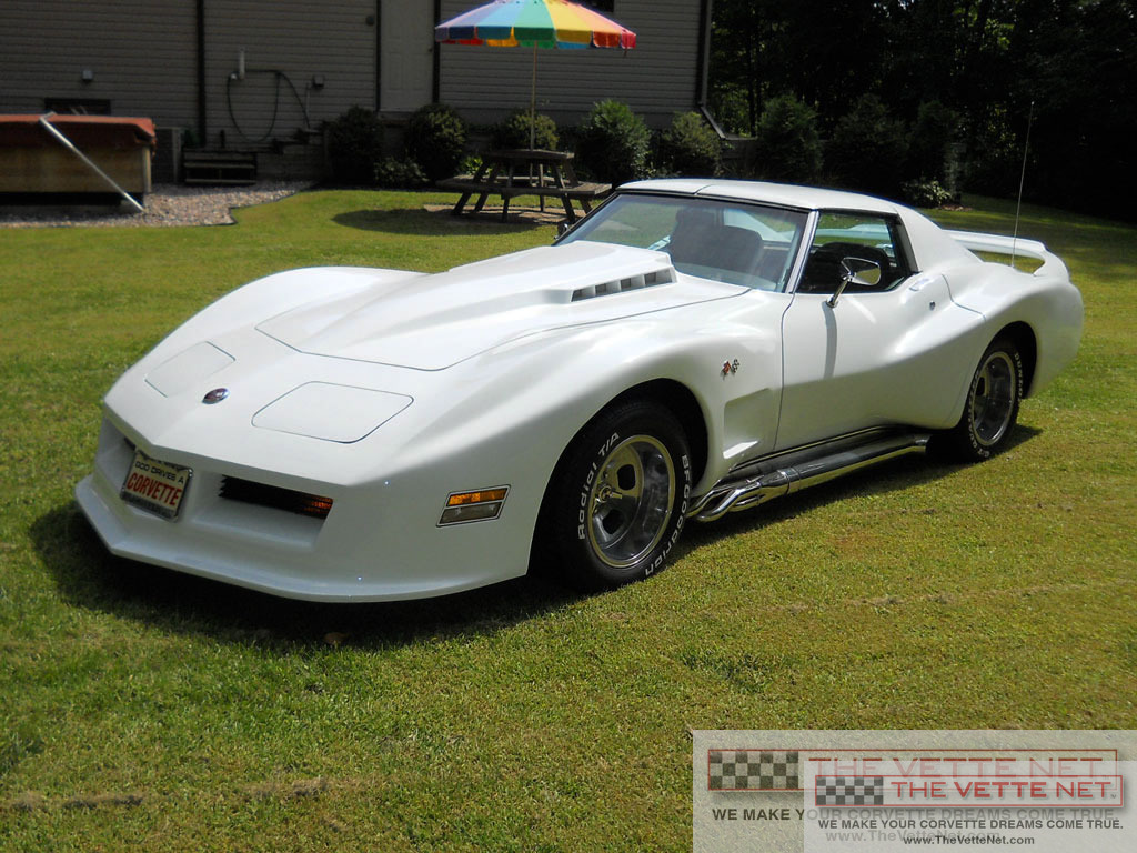 1975 Corvette T-Top Classic White
