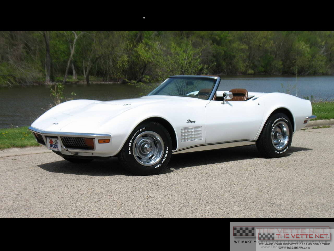 1971 Corvette Convertible Saddle Leather