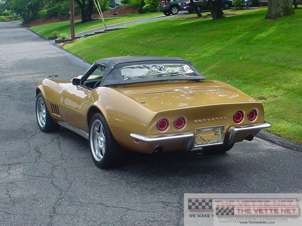 1968 Corvette Convertible Pacific Gold Metallic