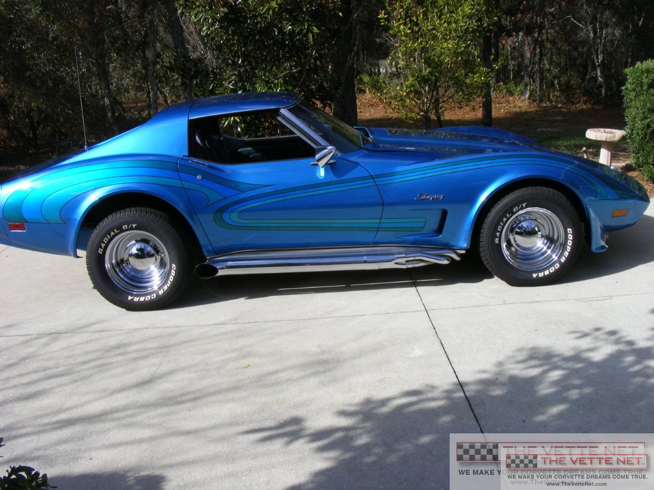 1974 Corvette T-Top Nassau Blue