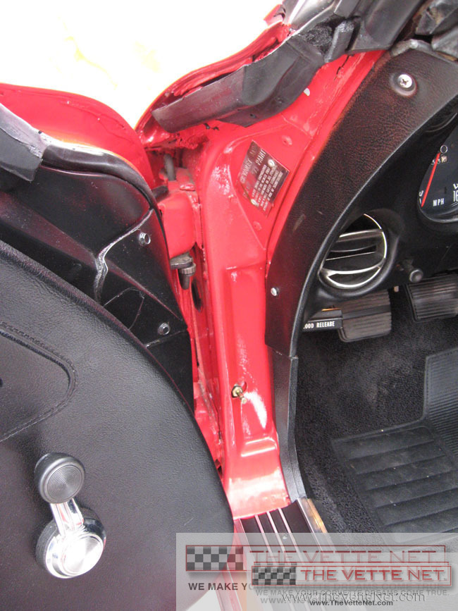 1972 Corvette Convertible Millie Miglia Red