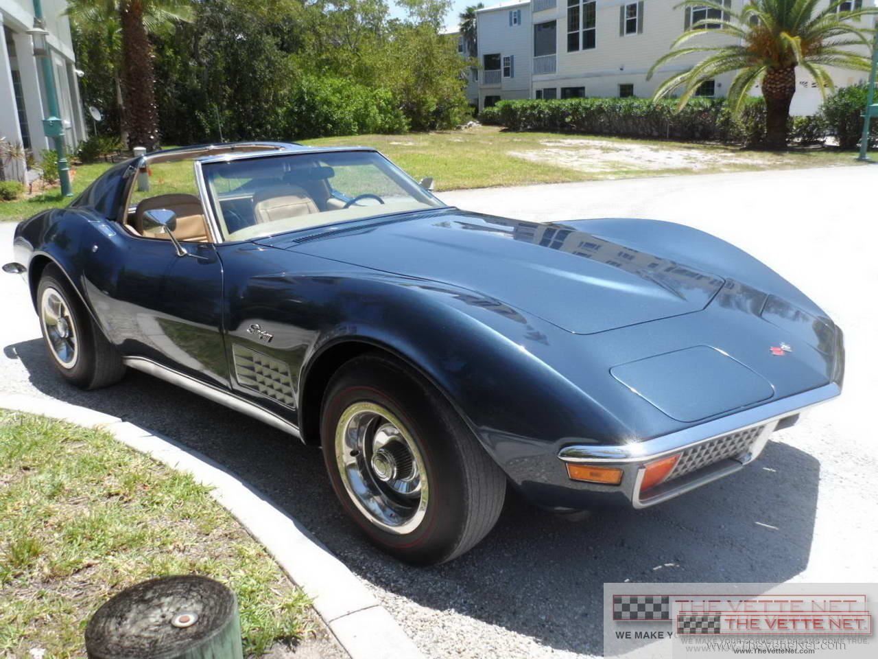 1972 Corvette T-Top Blue