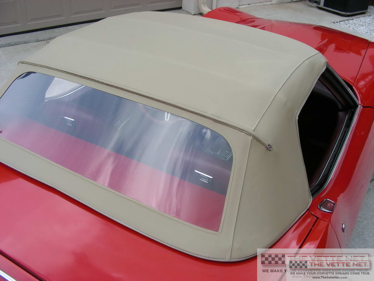 1974 Corvette Convertible Mille Miglia Red