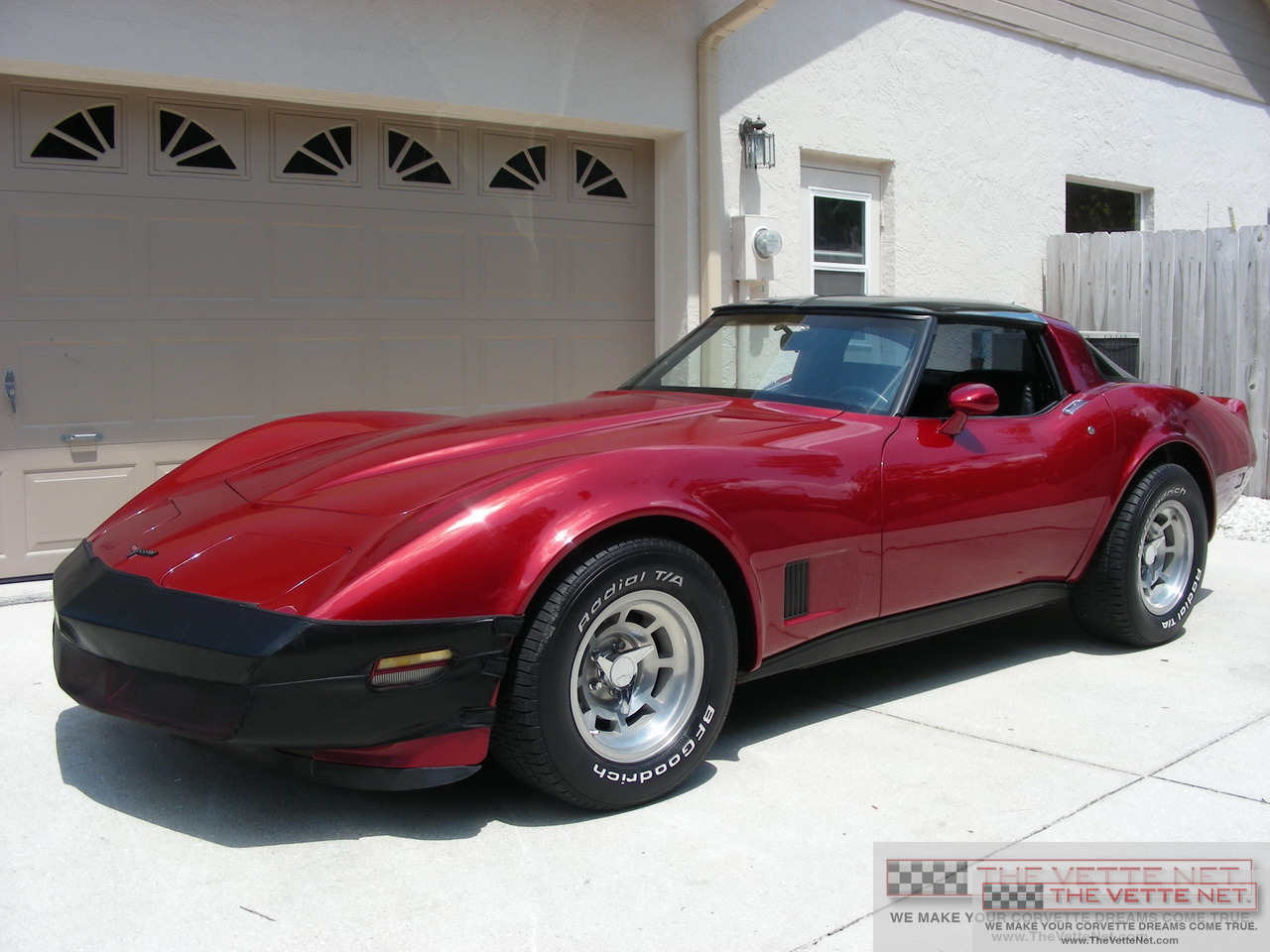 1981 Corvette T-Top Burgundy