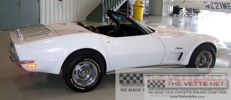 1973 Corvette Convertible Classic White