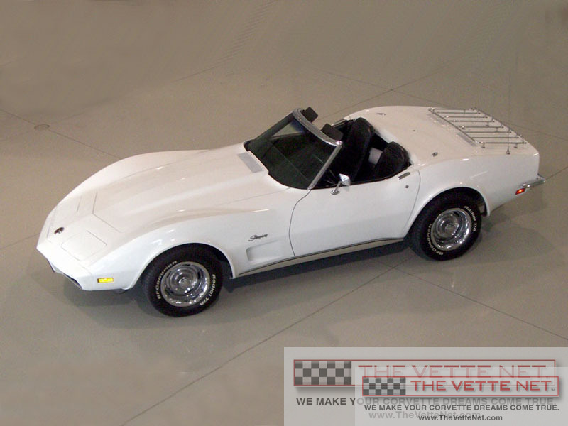 1973 Corvette Convertible Classic White