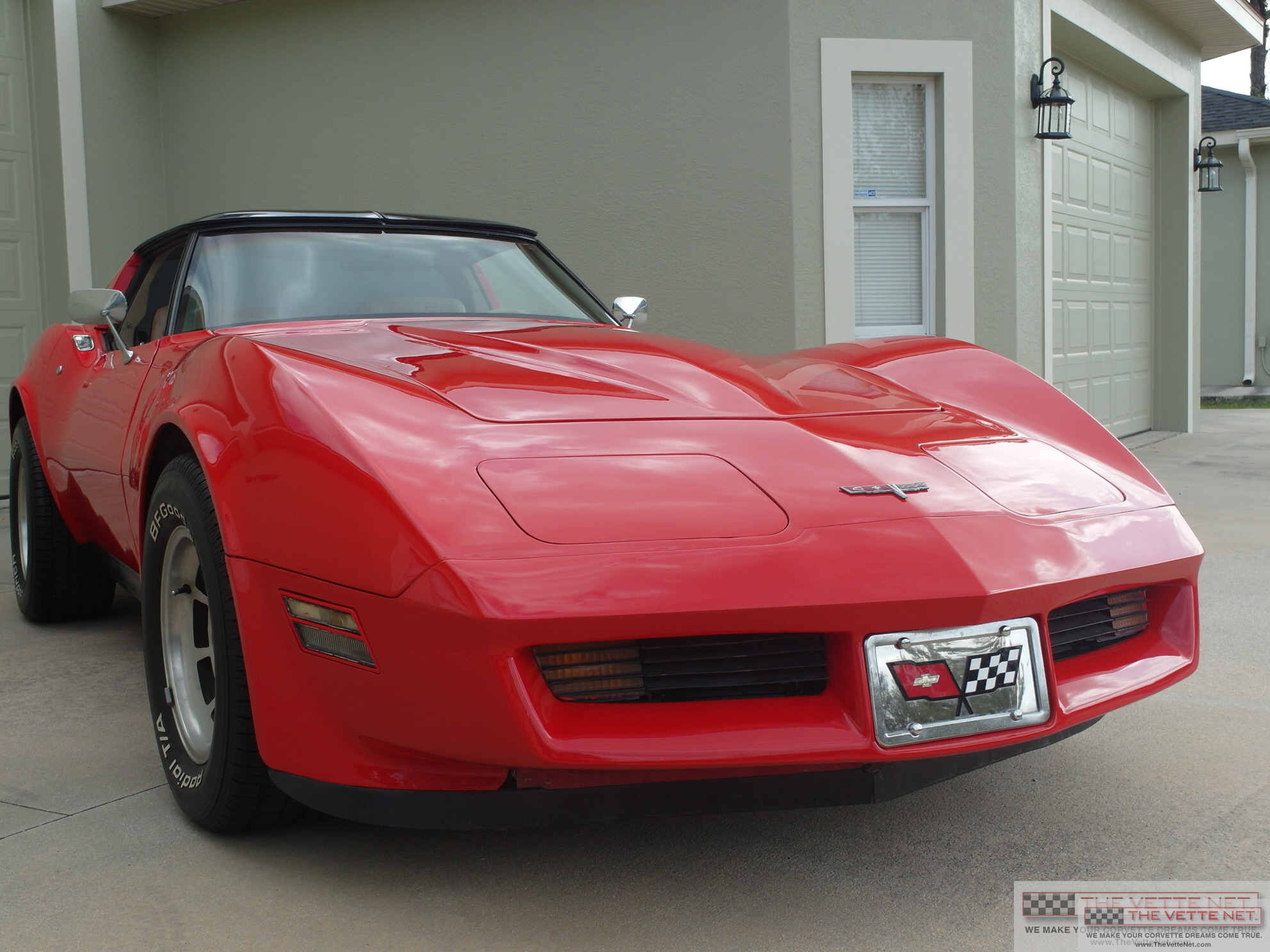 1981 Corvette T-Top Red