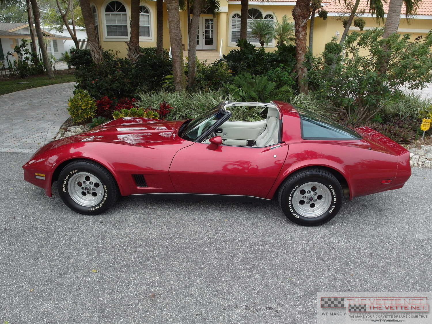 1979 Corvette T-Top Dark Red