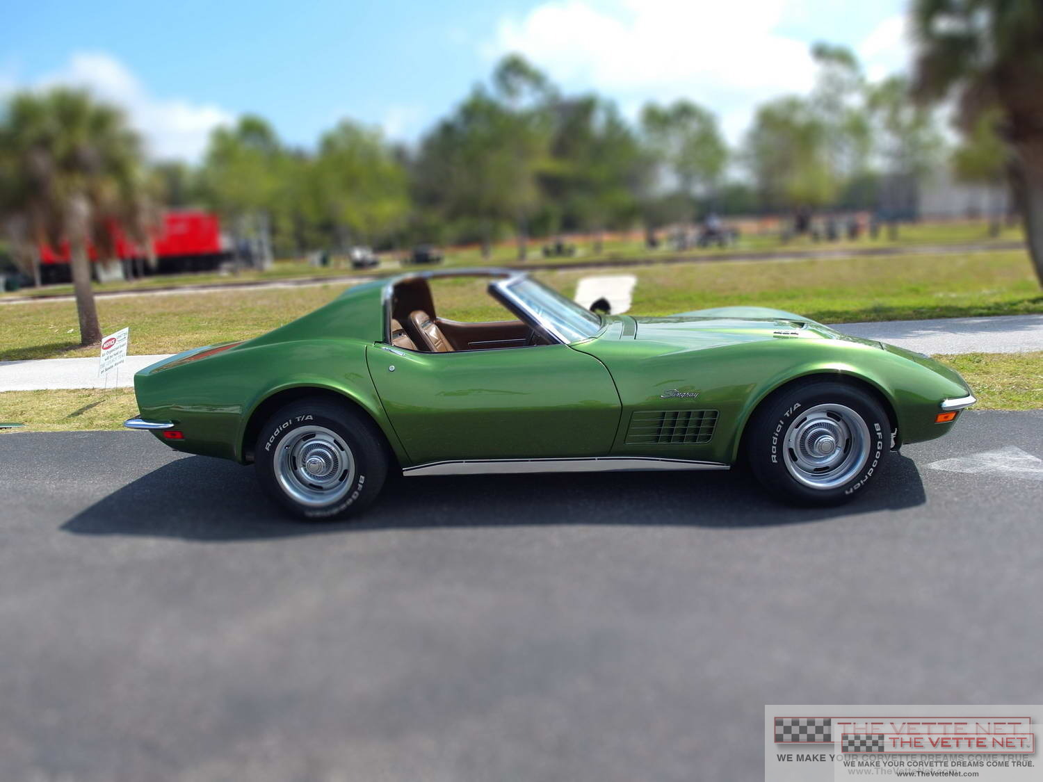 1972 Corvette T-Top Elkhart Green