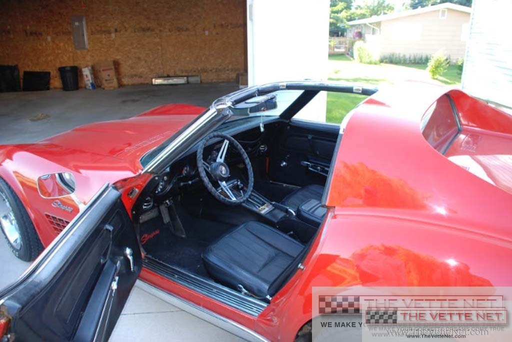 1972 Corvette T-Top Red