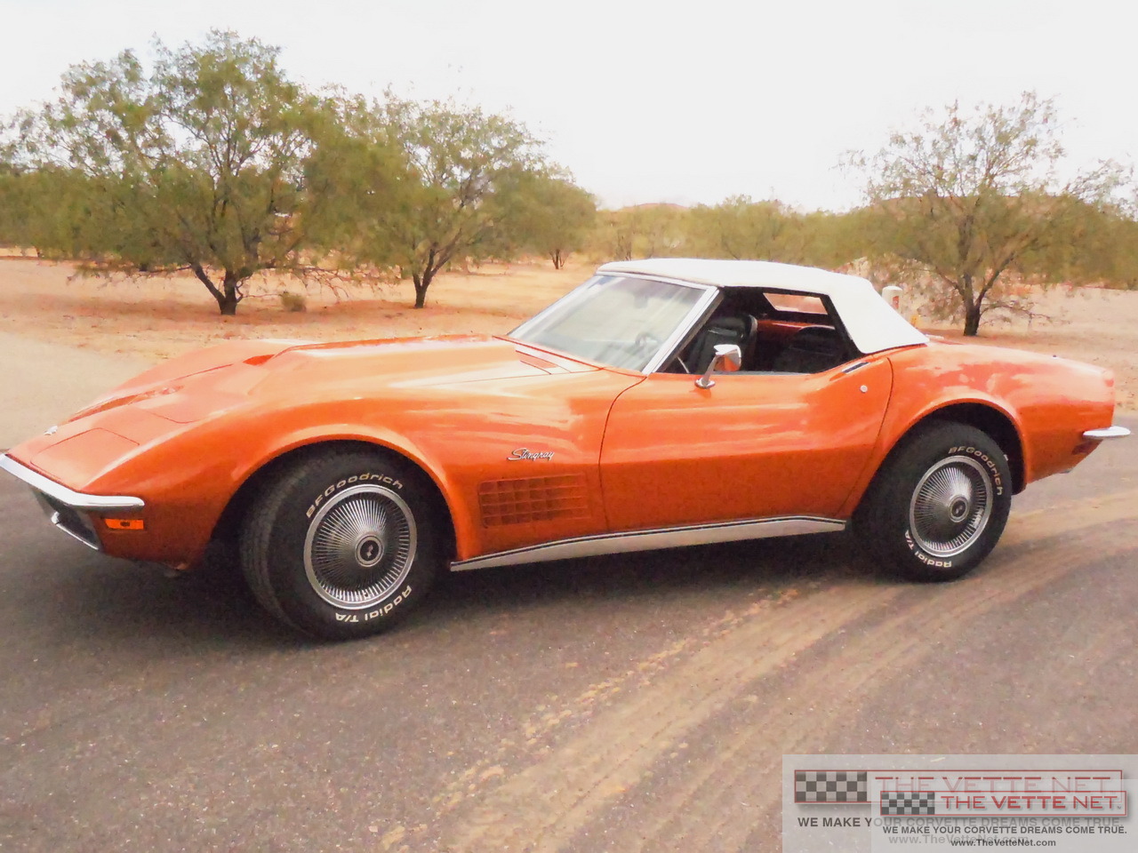 1970 Corvette Convertible Orange