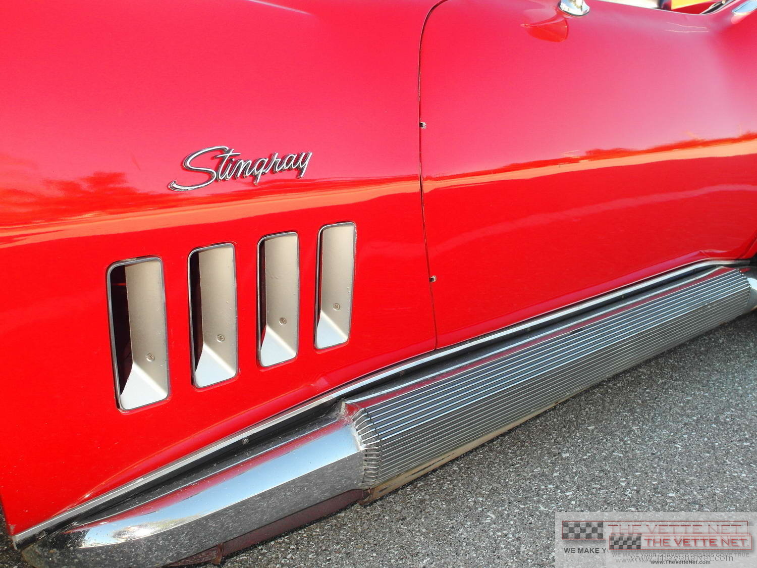 1969 Corvette Convertible Red