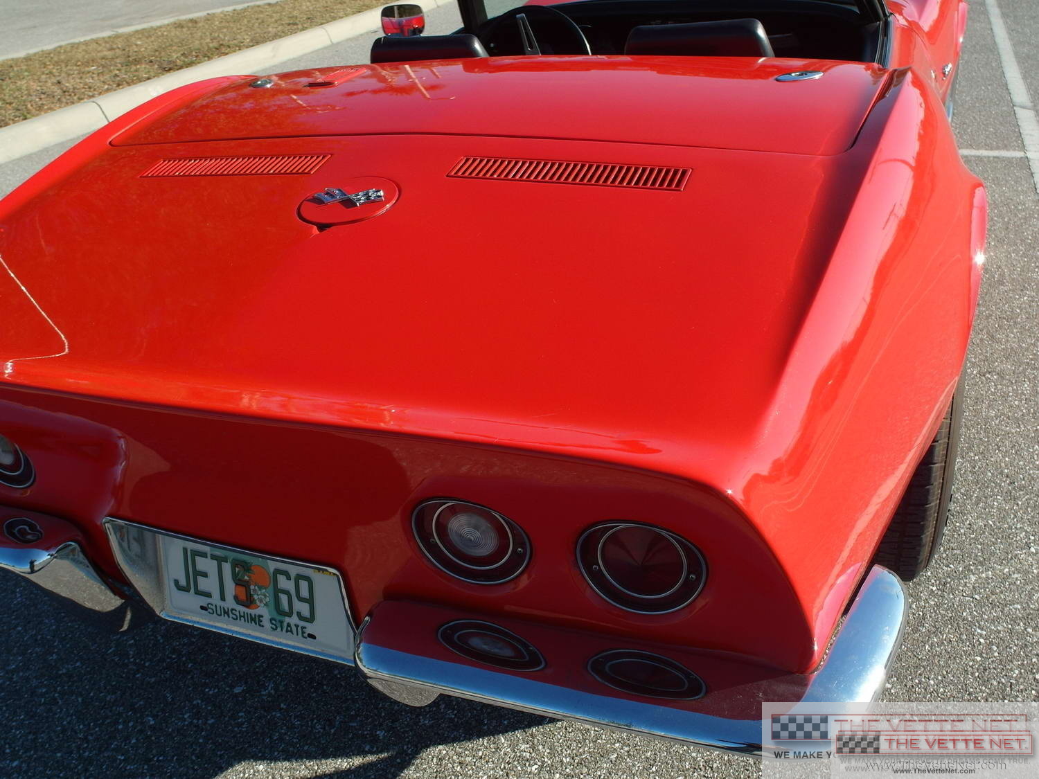 1969 Corvette Convertible Red