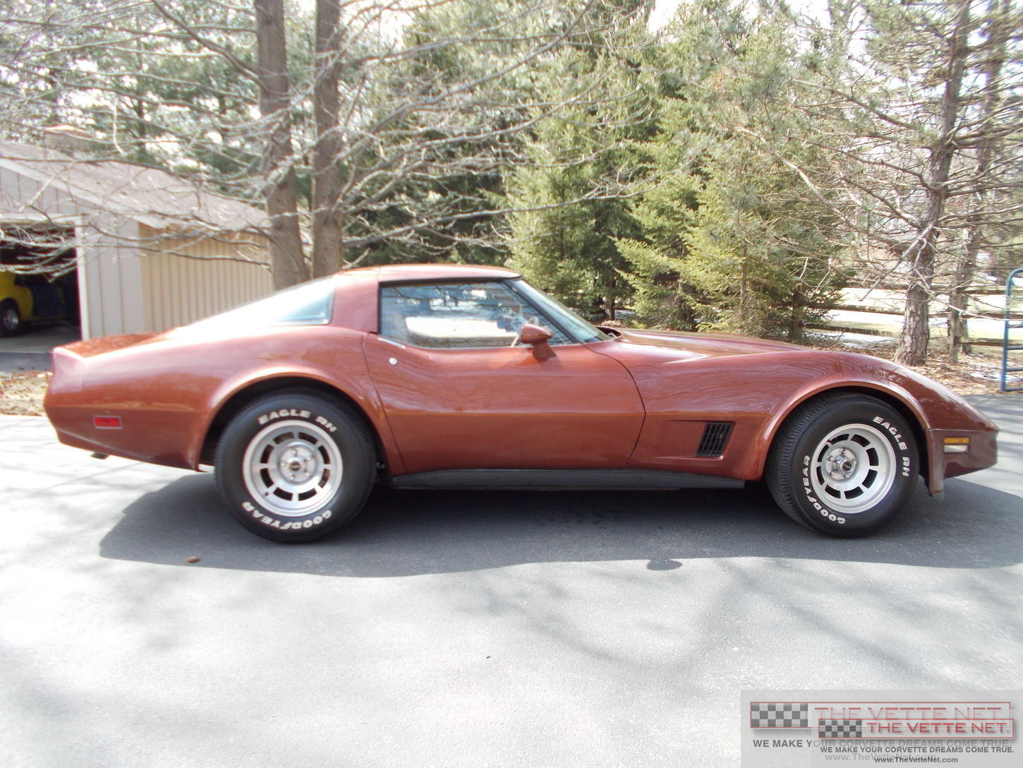1981 Corvette T-Top Dark Bronze