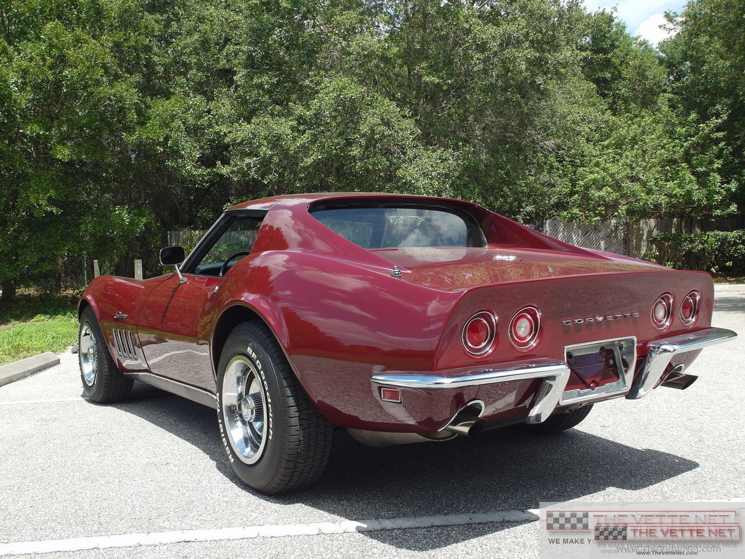 1969 Corvette T-Top Burgundy