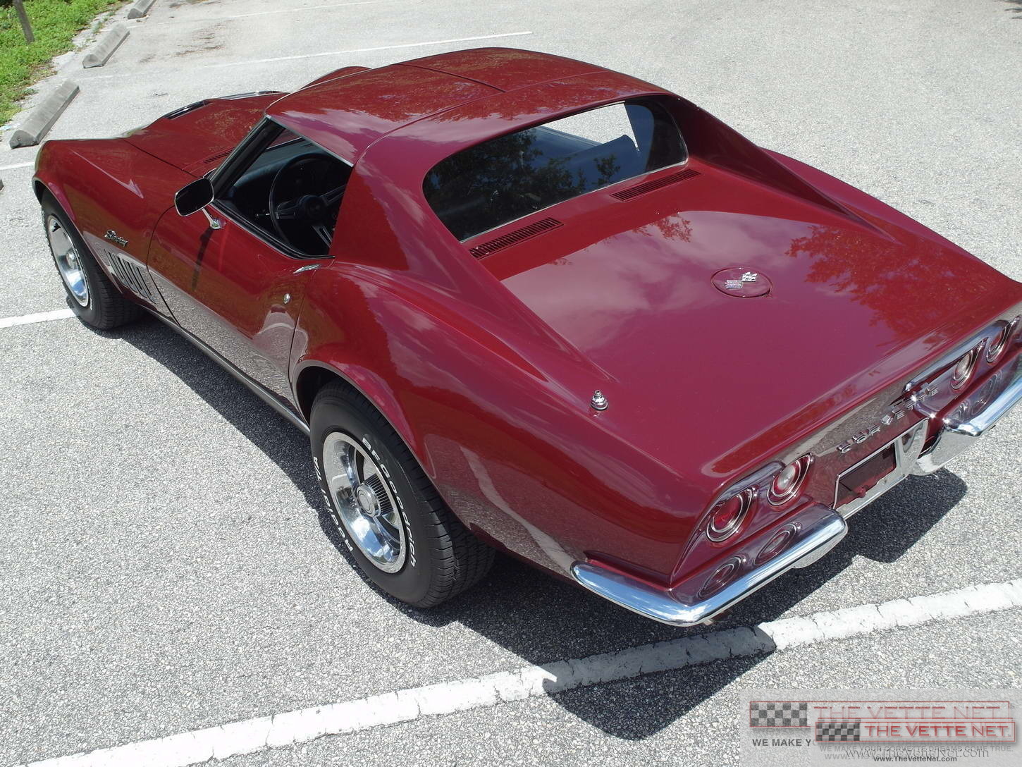1969 Corvette T-Top Burgundy