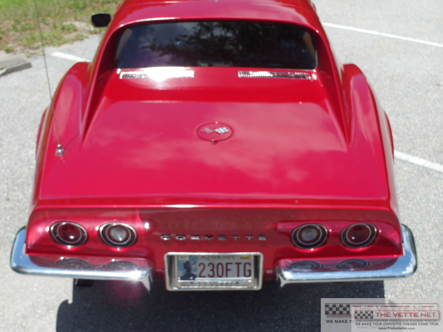 1971 Corvette T-Top Red