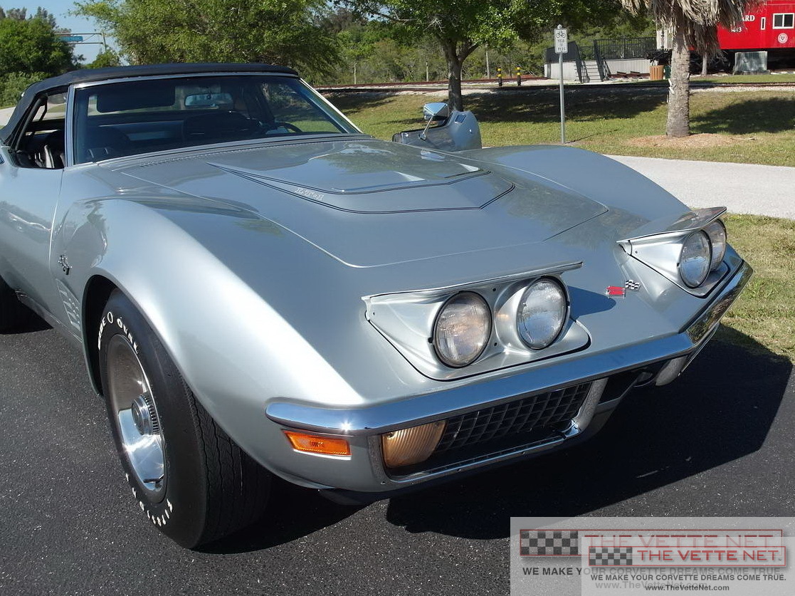1971 Corvette Convertible Nevada Silver