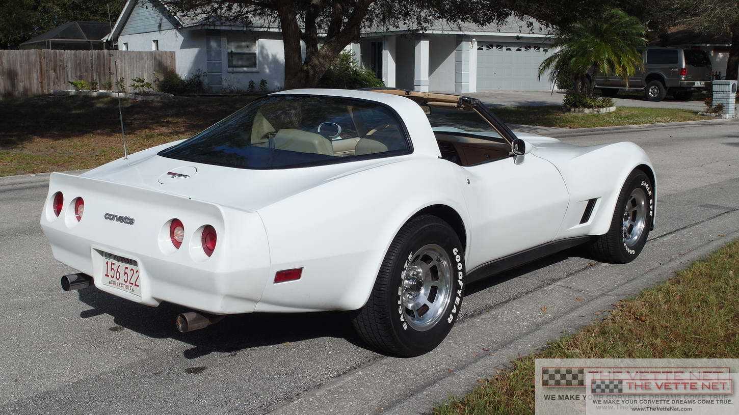 1980 Corvette T-Top White