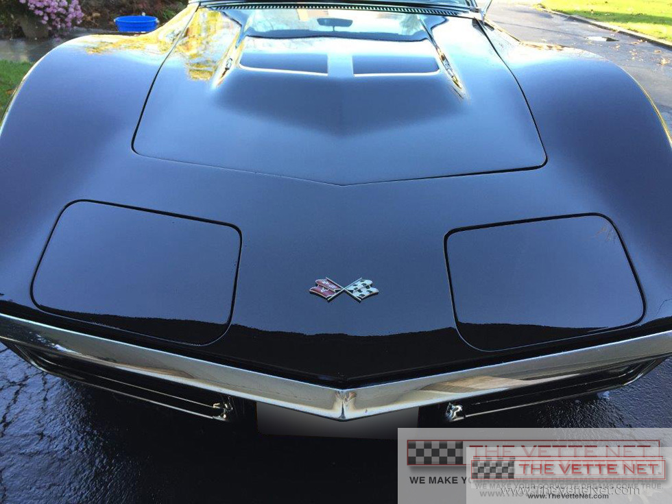 1968 Corvette Convertible Tuxedo Black