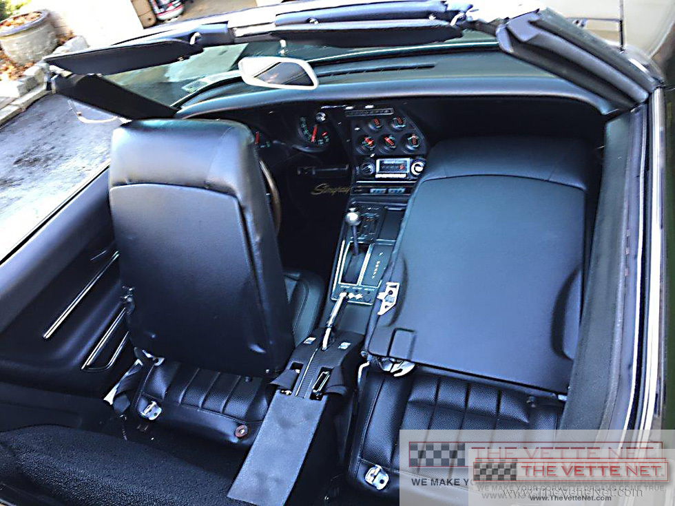 1968 Corvette Convertible Tuxedo Black