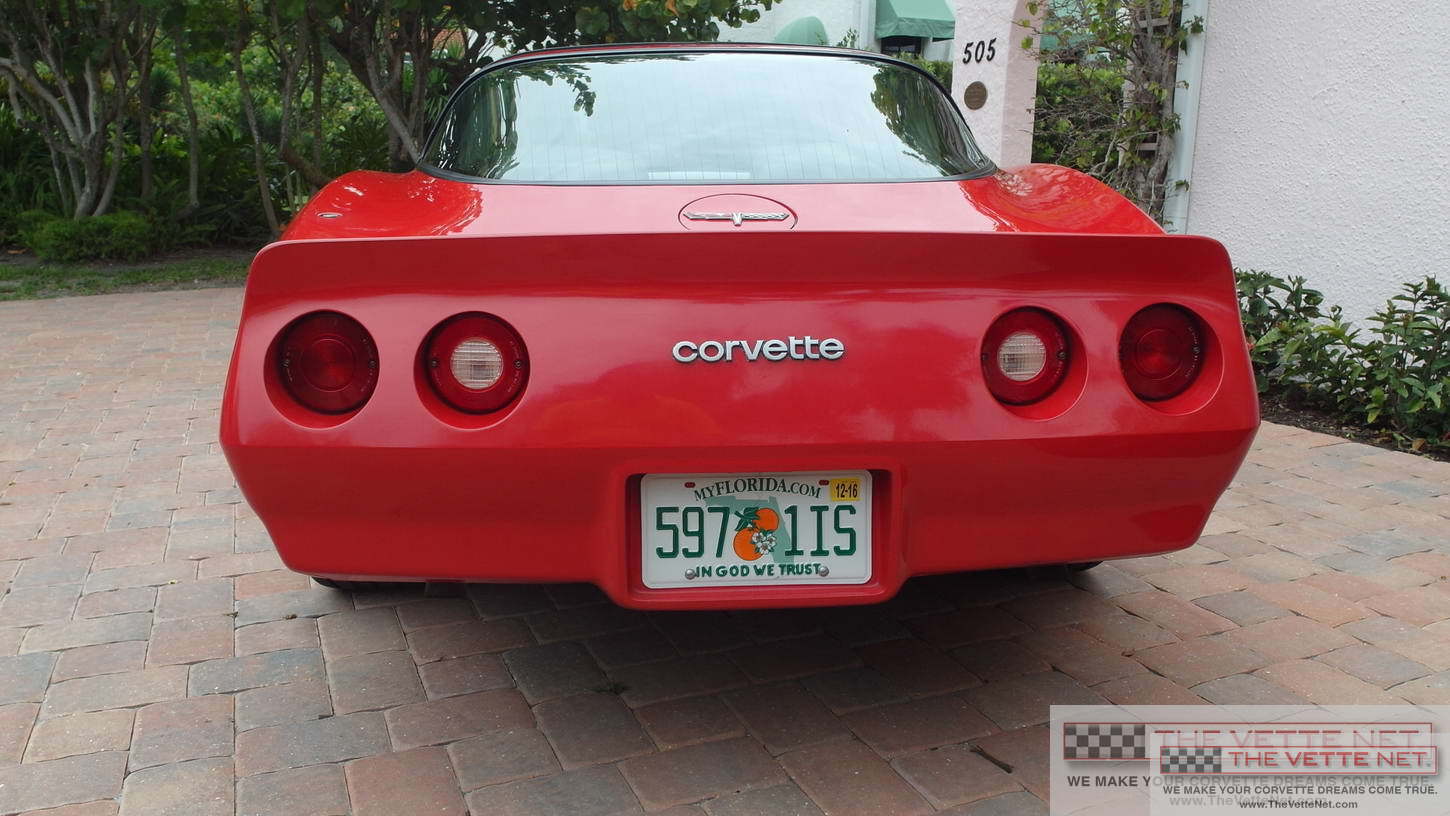 1980 Corvette T-Top Red