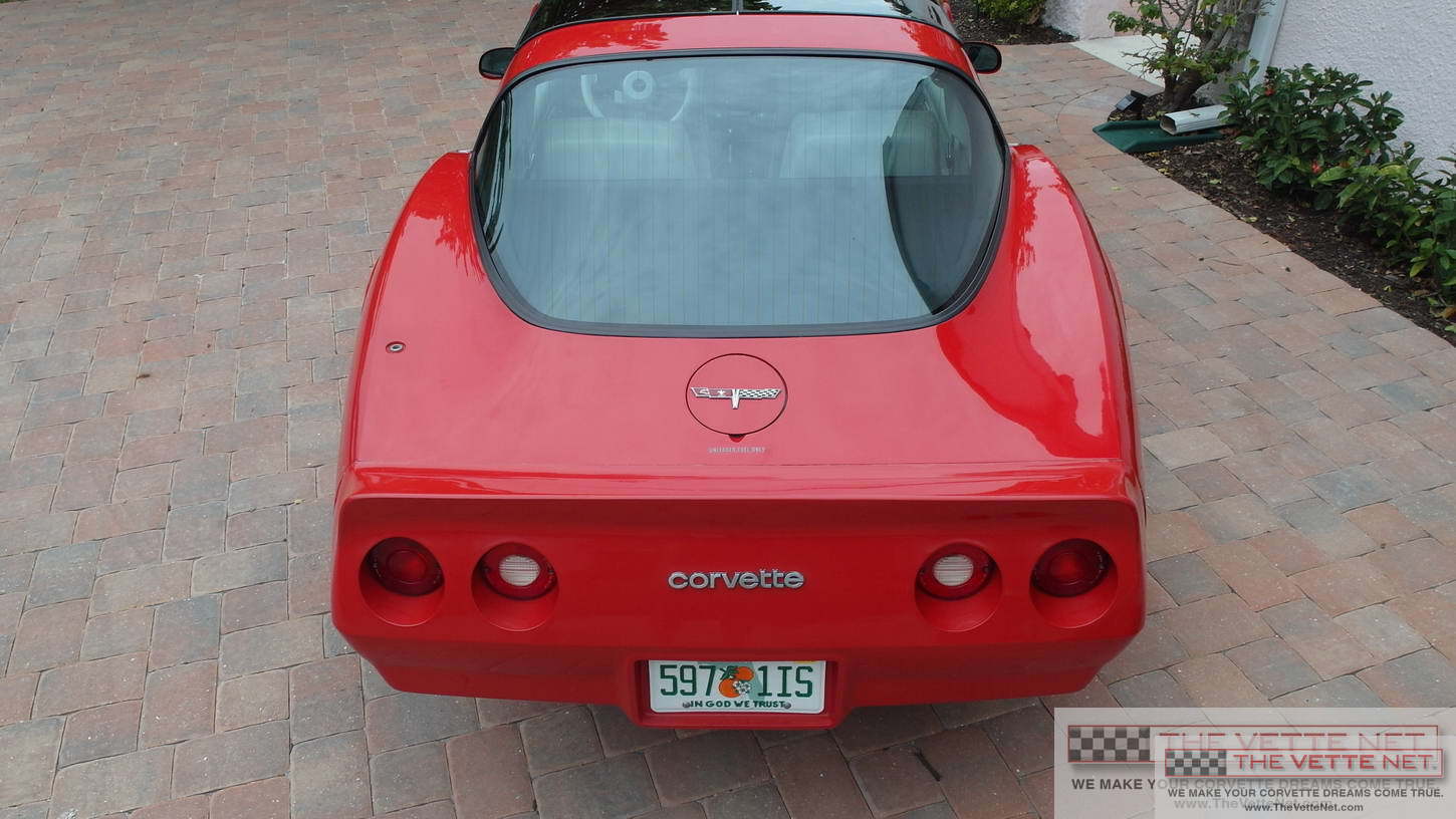 1980 Corvette T-Top Red