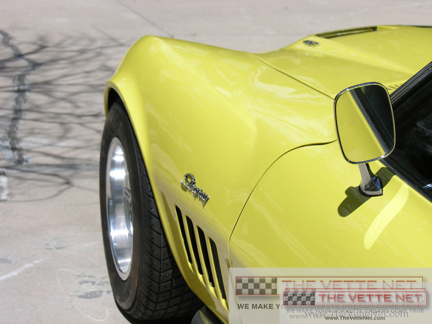 1969 Corvette T-Top Daytona Yellow