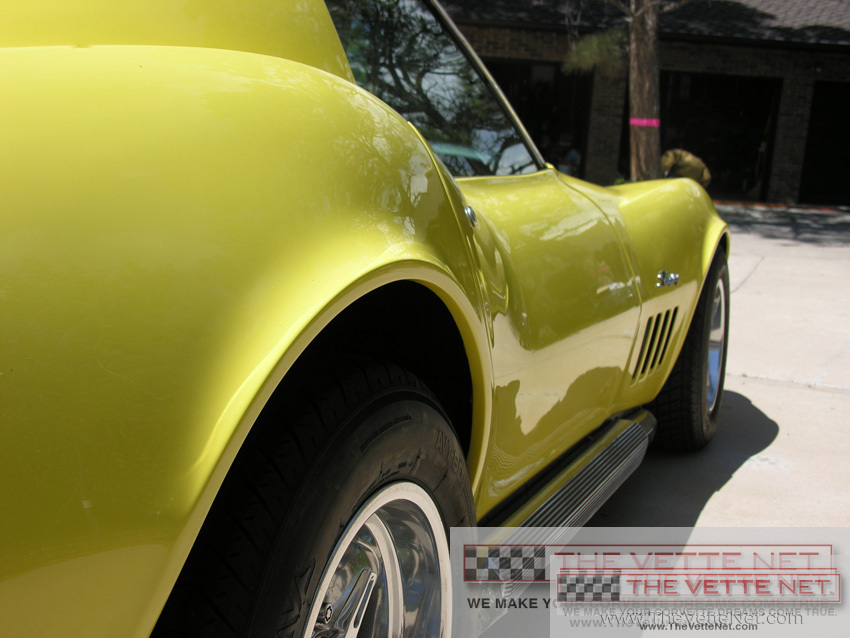 1969 Corvette T-Top Daytona Yellow
