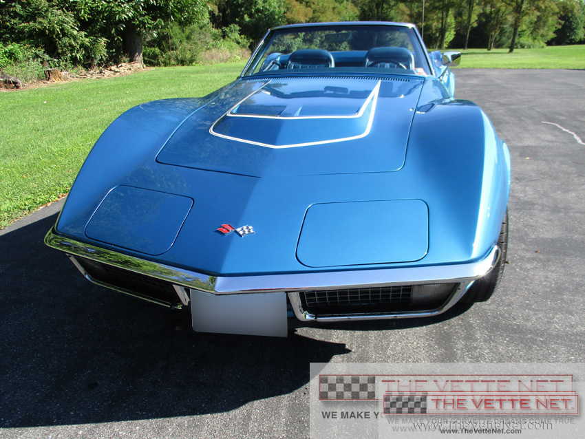 1971 Corvette Convertible Mulsanne Blue